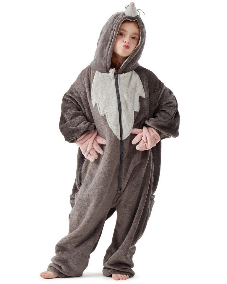 Corimori Jumpsuit Flauschiges Maulwurf Kostüm, Onesie für Kinder Jumpsuit, Pyjama, Fasching, Kigurumi, Tierkostüme, Maulwurf Elron Corimori Jumpsuit Flauschiges Maulwurf Kostüm, Onesie für Kinder Jumpsuit, Pyjama, Fasching, Kigurumi, Tierkostüme, Maulwurf Elron von Corimori