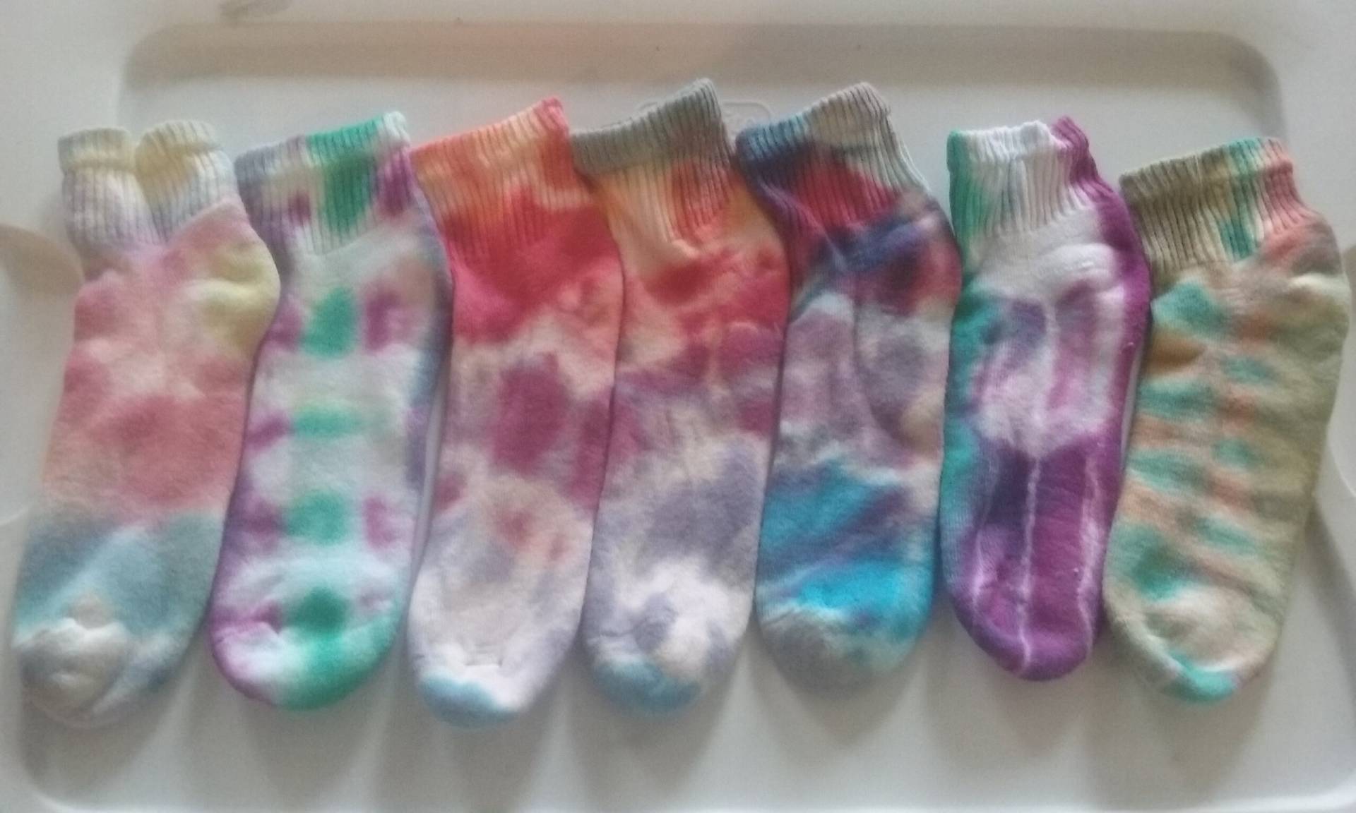 Krawatte Farbstoff Socken Krawatte Farbstoff Socken von CorinasCraftGifts