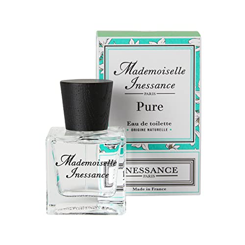 Corine de Farme - Eau de Toilette Mademoiselle Inessance Pure – 50 ml – mit 97 % natürlichen Inhaltsstoffen – einfache Anwendung – hergestellt in Frankreich – ein sehr zarter Duft von Corine de Farme
