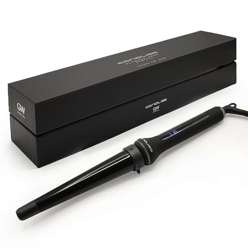 CORIOLISS | Glamour Wand | Lockenstab für Frauen | Haarkräusler für langes und kurzes Haar | Professioneller konischer Keramikstab mit Temperaturkontrolle CORIOLISS | Glamour Wand | Lockenstab für Frauen | Haarkräusler für langes und kurzes Haar | Professioneller konischer Keramikstab mit Temperaturkontrolle von Corioliss