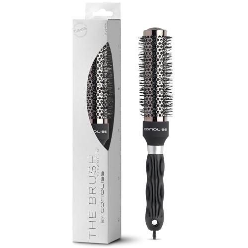 Corioliss | Haarbürsten für Frauen | Professionelle Ionen Haarbürste im runden Titanium Fass | Ideal für das Styling jedes Haartyps (33mm) Corioliss | Haarbürsten für Frauen | Professionelle Ionen Haarbürste im runden Titanium Fass | Ideal für das Styling jedes Haartyps (33mm) von Corioliss