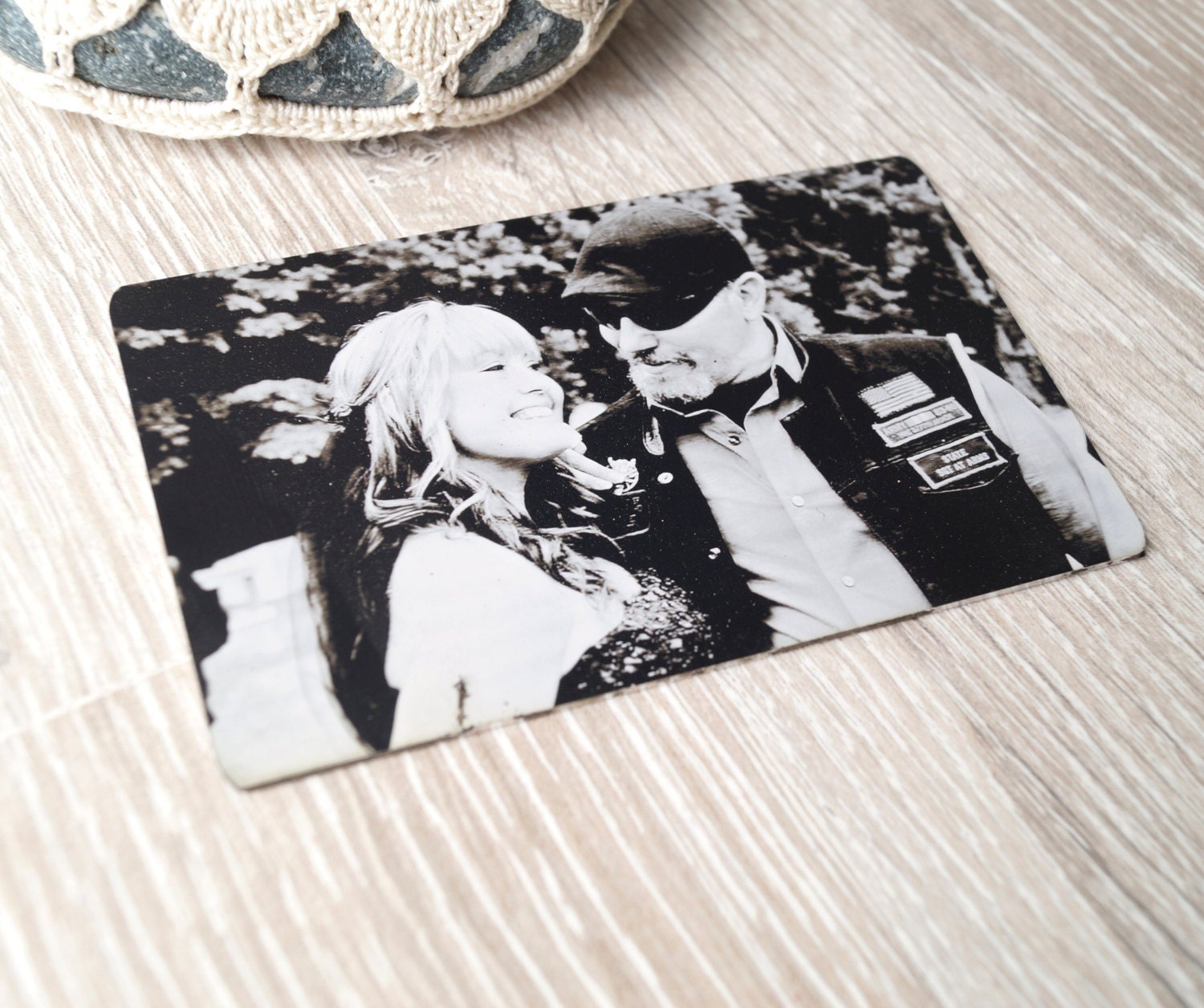 Graviertes Portemonnaie Insert Karte, Echte Foto Metall Individuelle Brieftasche Einlage, Dein Bild Auf Einer Seite Graviert Und Nachricht Der Graviertes Portemonnaie Insert Karte, Echte Foto Metall Individuelle Brieftasche Einlage, Dein Bild Auf Einer Seite Graviert Und Nachricht Der von CorkCountryCottage
