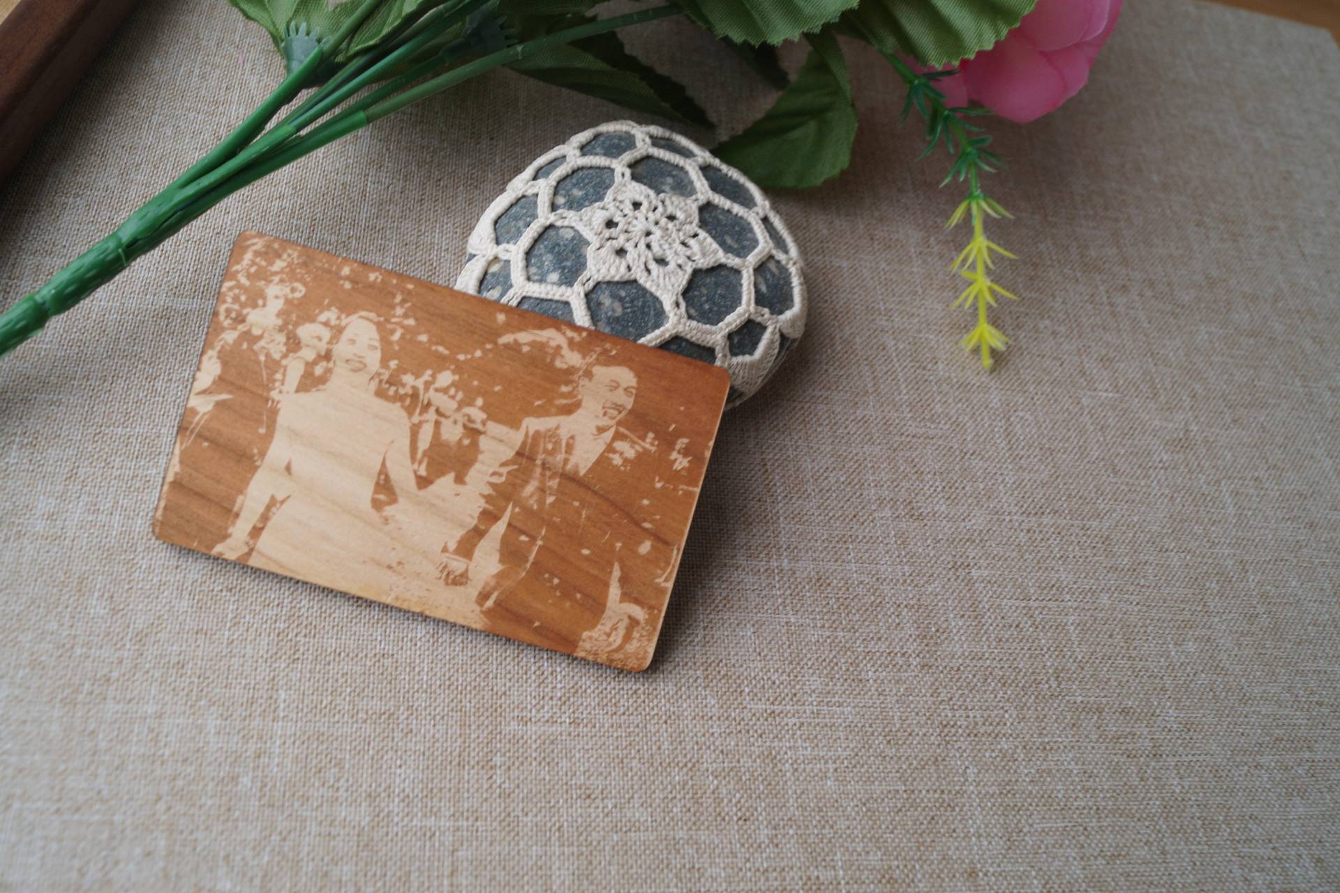 Personalisierter Portemonnaie Einsatz Mit Echter Fotogravur, Lasergravierter Einsatz, Doppelseitige Gravur Personalisierter Portemonnaie Einsatz Mit Echter Fotogravur, Lasergravierter Einsatz, Doppelseitige Gravur von CorkCountryCottage