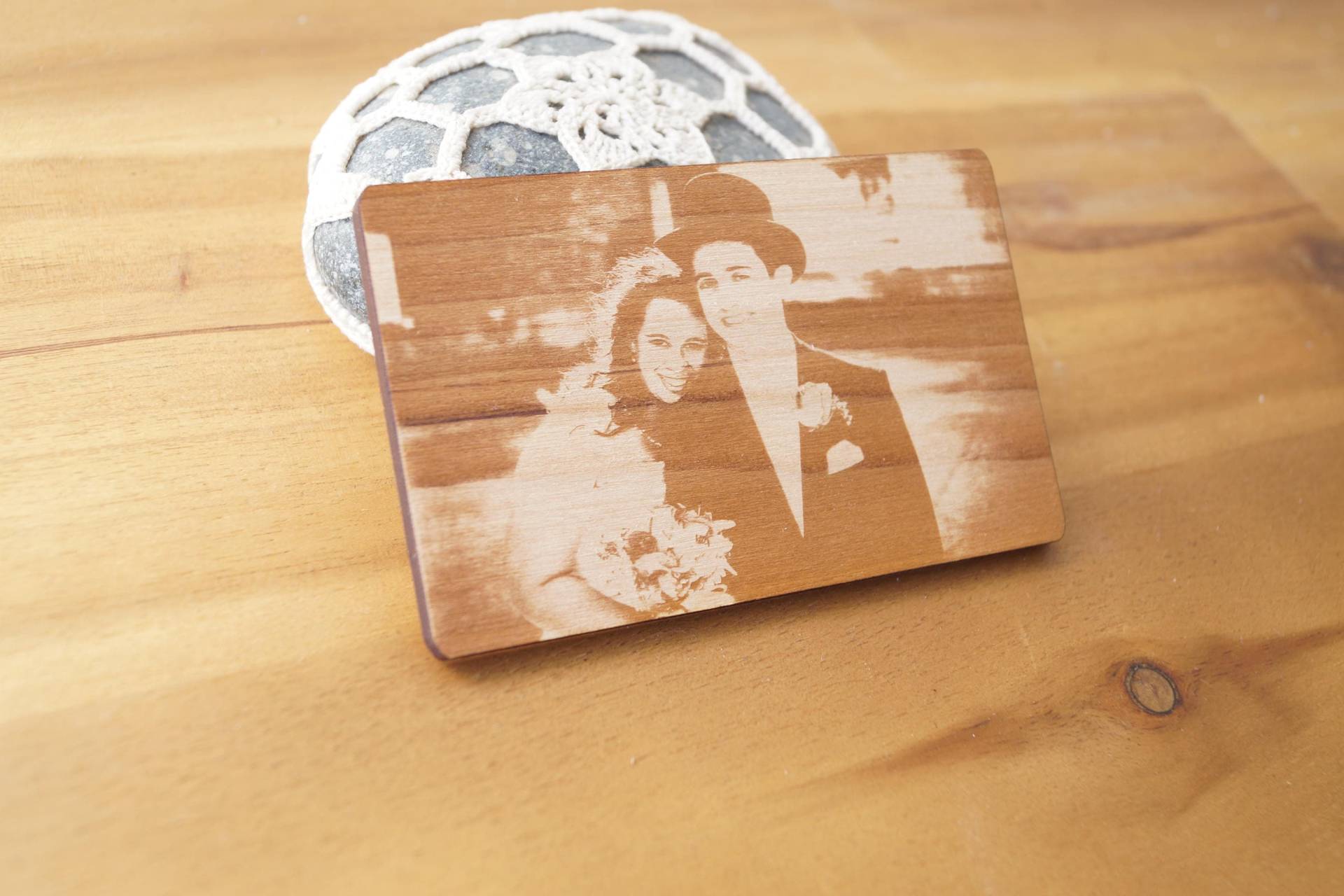 Personalisiertes Geschenk Zum 5. Jahrestag, Lasergraviertes Portemonnaie Einleger Aus Holz, Lasergravierte Gravur Personalisiertes Geschenk Zum 5. Jahrestag, Lasergraviertes Portemonnaie Einleger Aus Holz, Lasergravierte Gravur von CorkCountryCottage