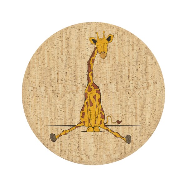 Corkando Kinderteppich "Sidney die Giraffe" von Corkando