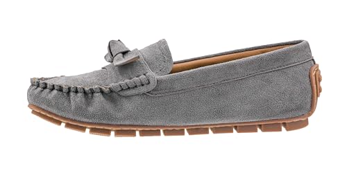 Corkys Footwear Damen Driving Miss Daisy Driving Loafer/Mokassin, ein klassischer Slip-On mit Schleifenknoten, gepolsterter Innensohle und strapazierfähiger Gummi-Außensohle für ganztägigen Komfort von Corkys Footwear