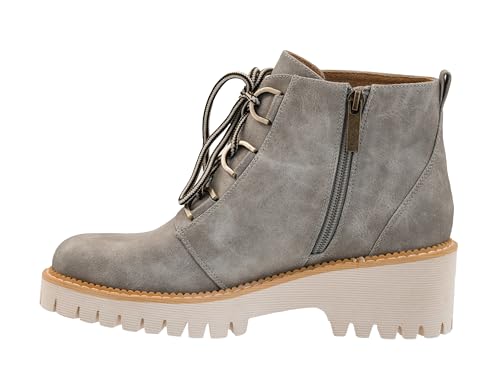 Corkys Footwear Trail-Ride-Stiefel für Damen, perfekt zum Wandern, mit bequemen und gepolsterten Einlegesohlen, einem 5,1 cm Absatz, einer Stollen-Laufsohle, Schnürdesign mit stabilen Metallösen von Corkys Footwear