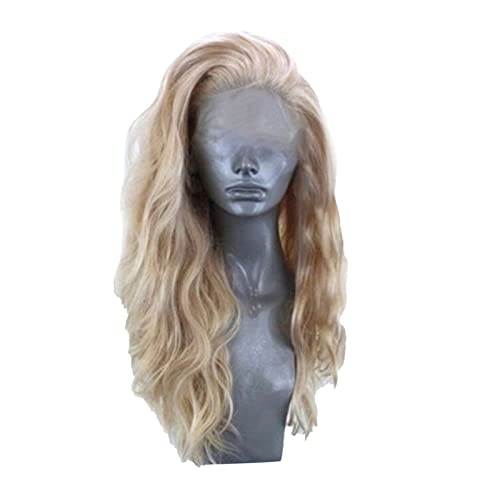 Haar Damenperücke Kostümparty Cosplay Haarteile lockige gewellte blonde Perücke Haare Zubehör Sternchen von Corlidea