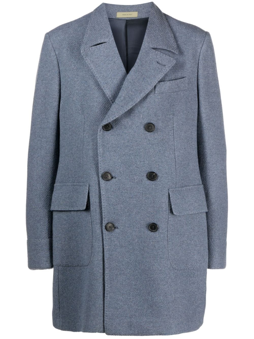 Corneliani Cabanjacke mit fallendem Revers - Blau von Corneliani