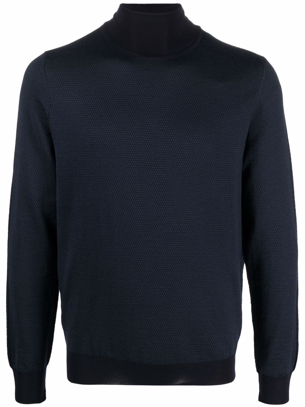 Corneliani Pullover mit Stehkragen - Blau von Corneliani