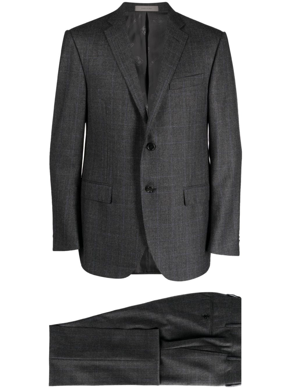 Corneliani Einreihiger S130s Anzug - Grau von Corneliani