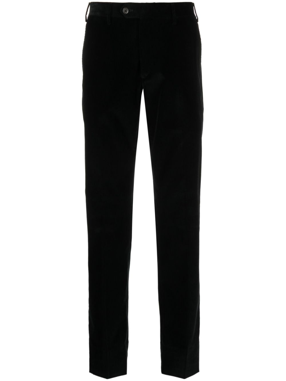 Corneliani Slim-Fit-Chino aus Cord - Schwarz von Corneliani