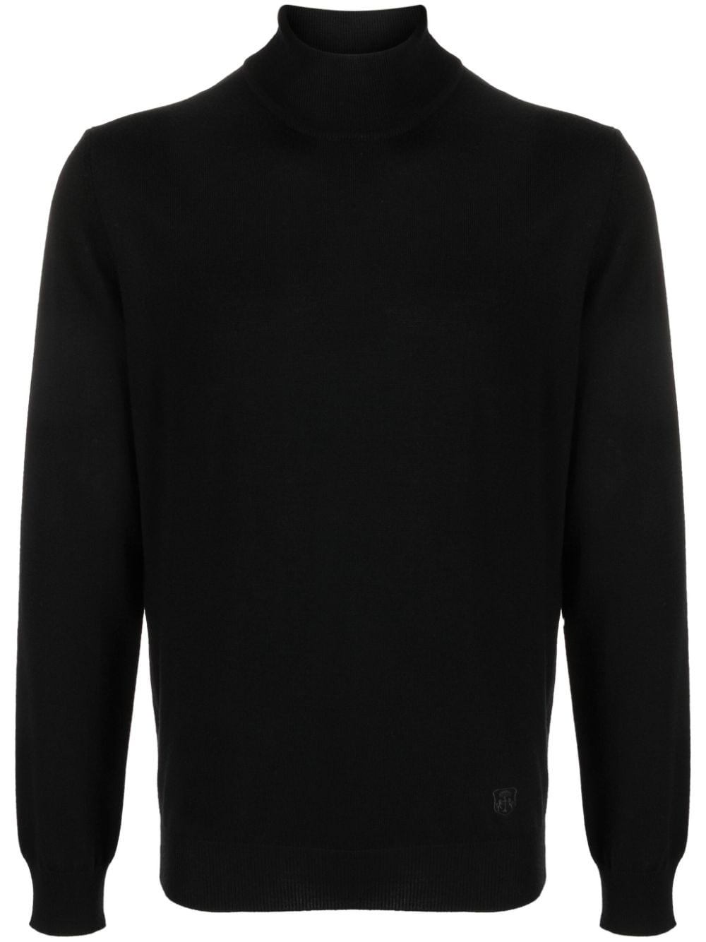 Corneliani Pullover mit Stehkragen - Schwarz von Corneliani