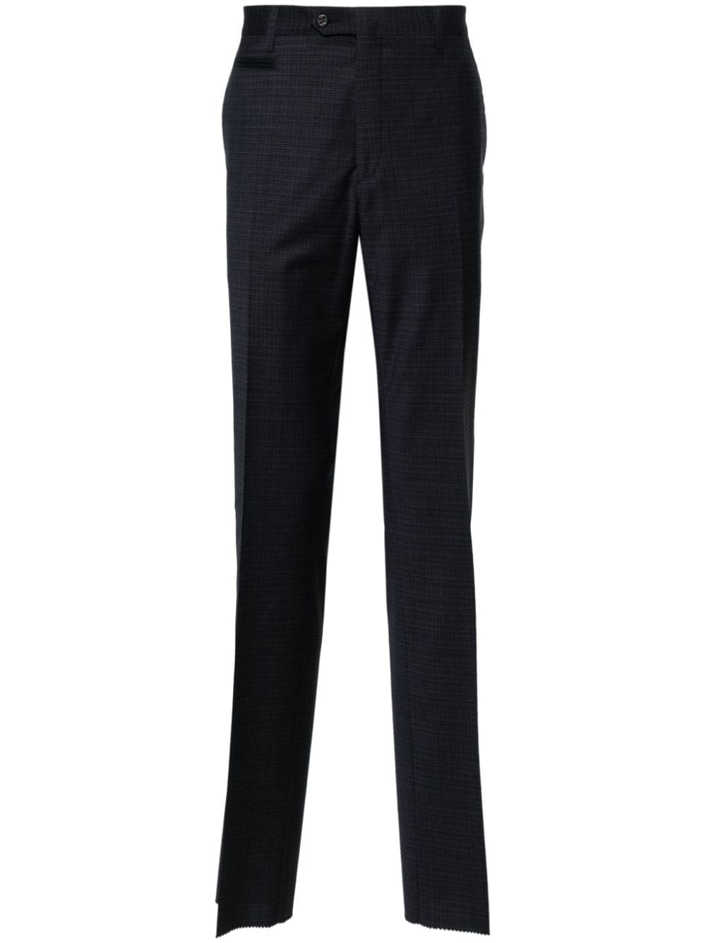 Corneliani mid-rise tailored trousers - Blau von Corneliani