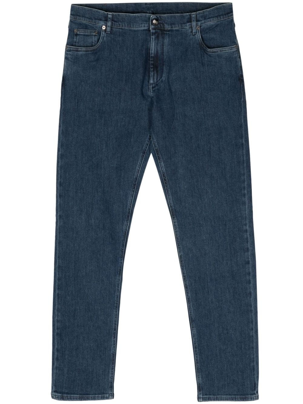 Corneliani mid-rise tapered jeans - Blau von Corneliani