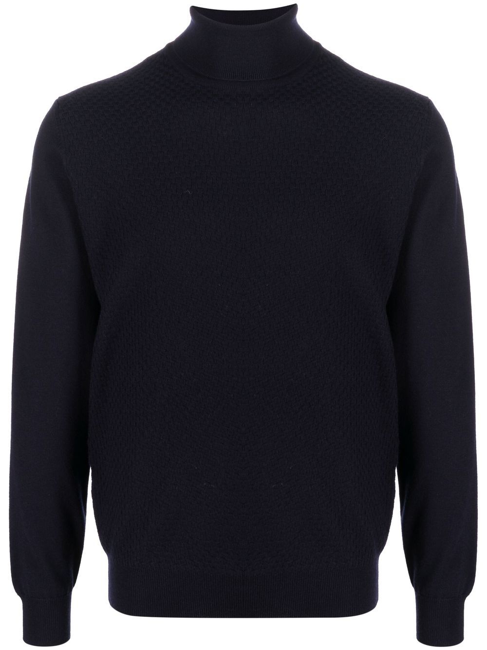 Corneliani Klassischer Rollkragenpullover - Blau von Corneliani