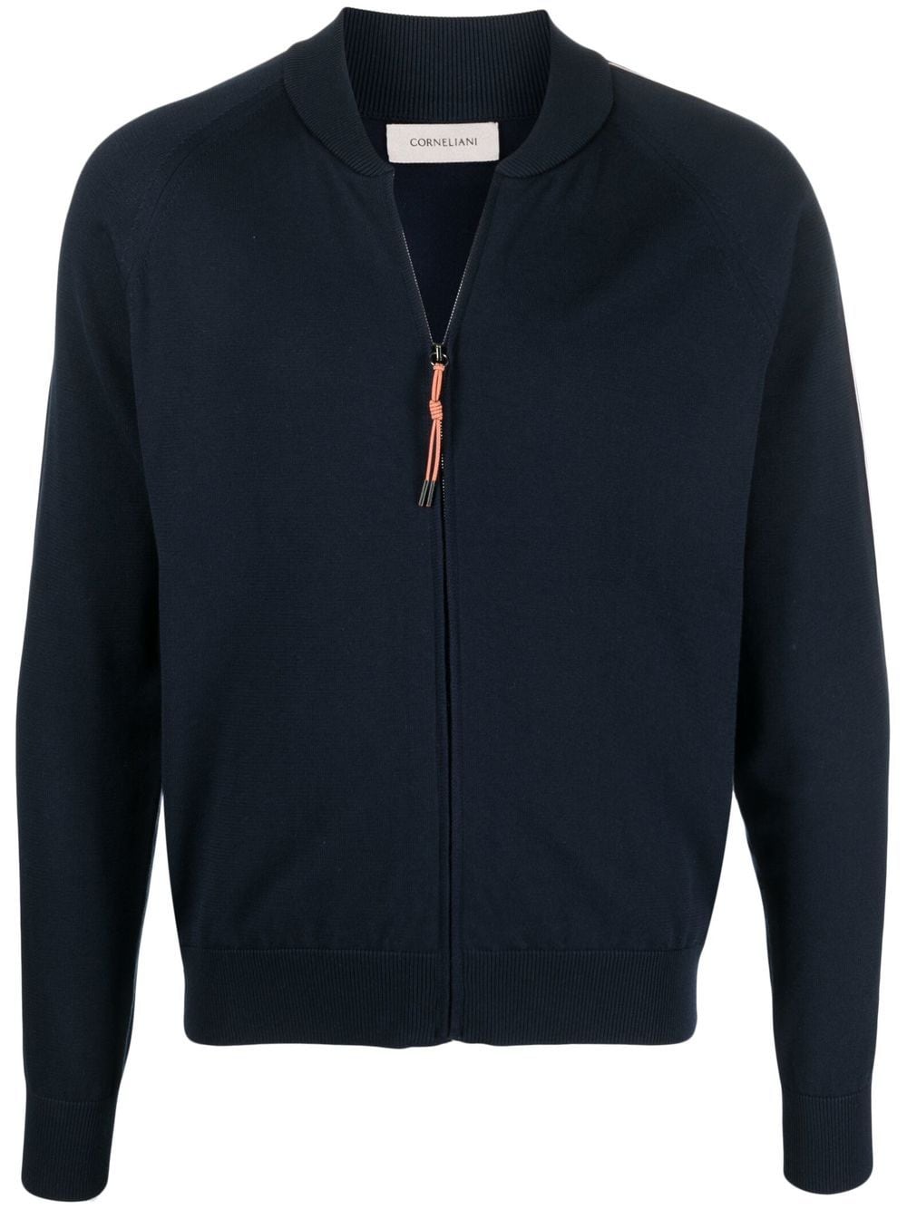 Corneliani Sportjacke mit Streifen - Blau von Corneliani