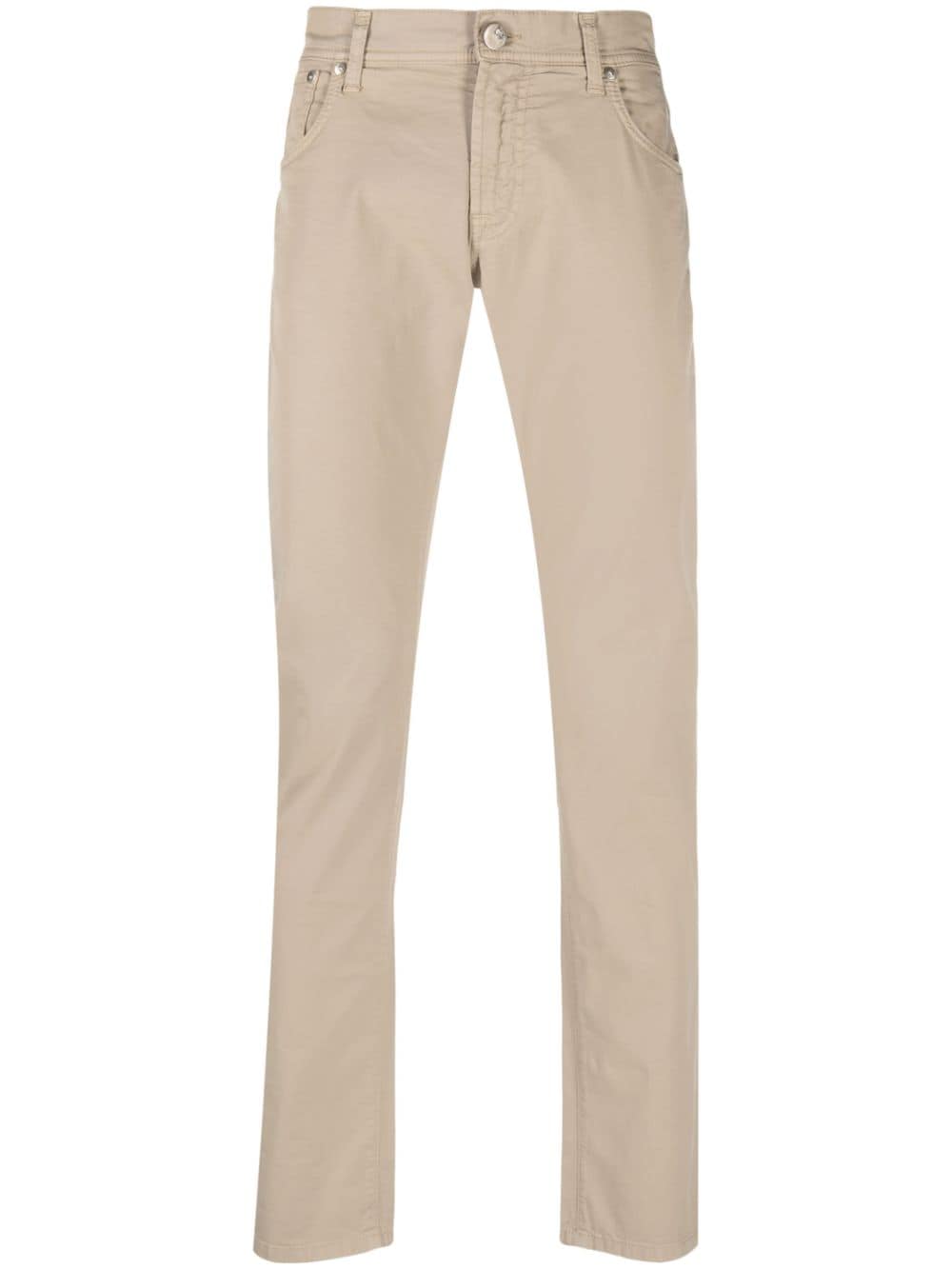 Corneliani Schmale Hose mit geradem Bein - Nude von Corneliani