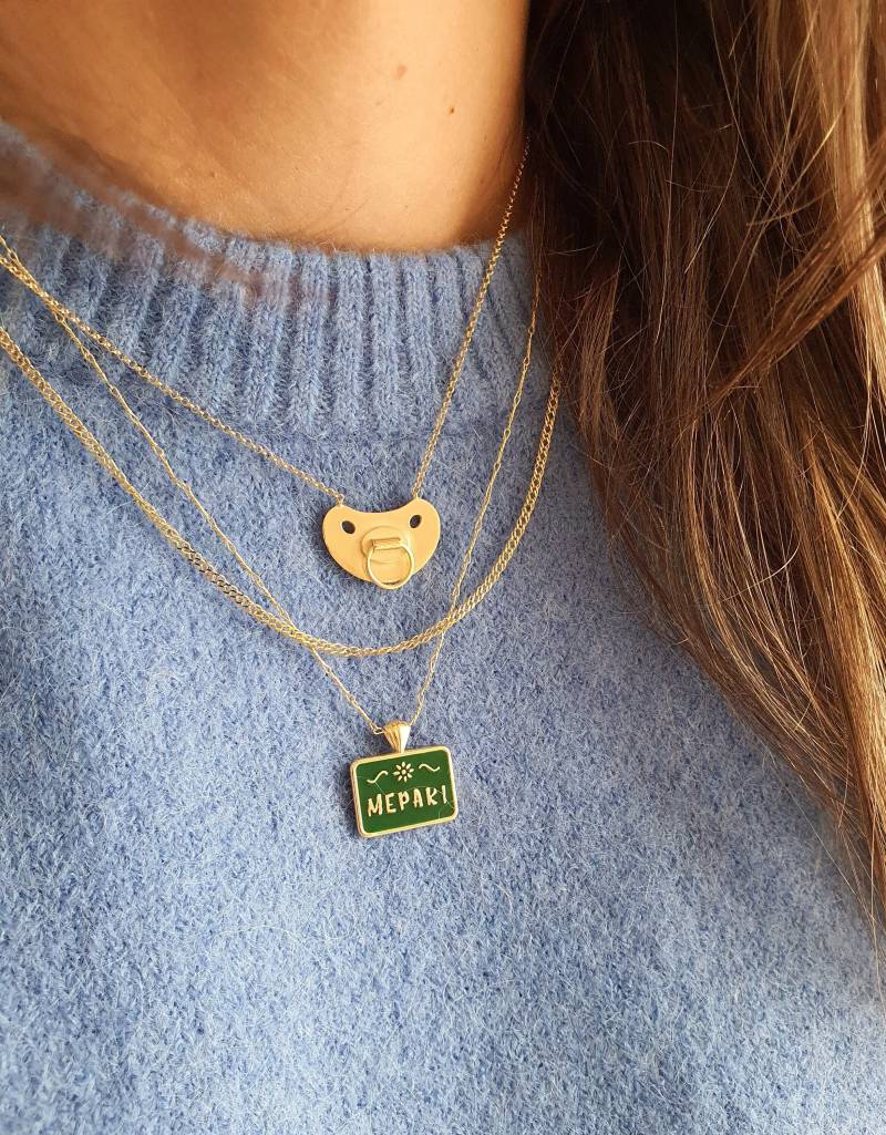 sterling Silber Dummy Halskette |Schnuller |Baby |Mutter Zu Sein |Baby-Dusche-Geschenk |Binky Charm von CorneliousWhite