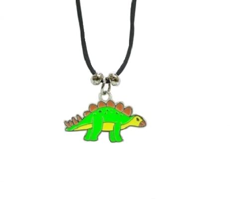 Cornelissen 1 Kette Stegosaurus, Modeschmuck Anhänger emailliert Tier Tiere Dinosaurier von Cornelissen