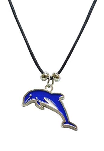 Cornelißen Kette Delfin Modeschmuck Anhänger emailliert Tier Tiere Delfine Fische von Cornelißen