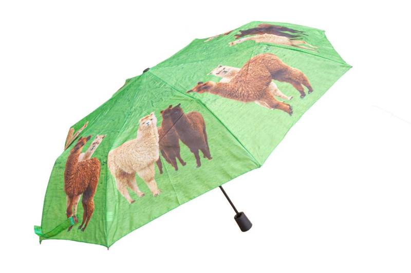 Cornelißen Taschenregenschirm Regenschirm - Alpakas - Ø 95cm von Cornelißen