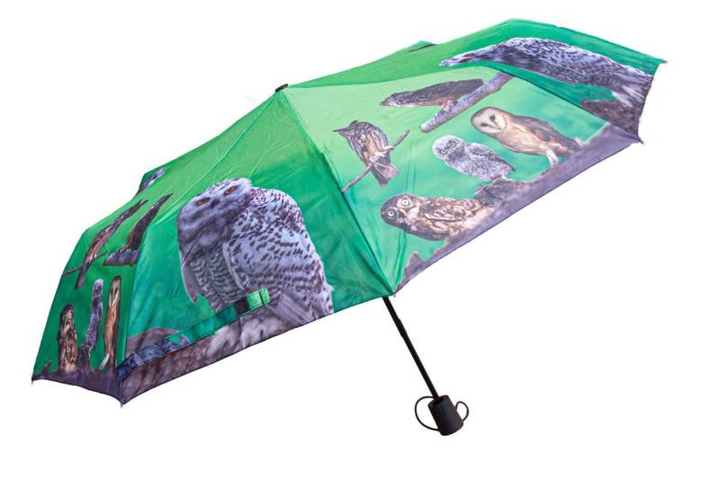 Cornelißen Taschenregenschirm Regenschirm - Eulen - Ø 95cm von Cornelißen