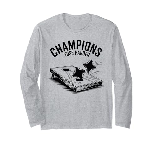 Lustiges Cornhole Player Turnier Champion Spiel für Männer Frauen Langarmshirt Lustiges Cornhole Player Turnier Champion Spiel für Männer Frauen Langarmshirt von Cornhole Team Sport Legend Design Gift Adults Kids