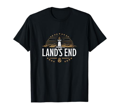 Land's End Cornwall Print für Herren T-Shirt Land's End Cornwall Print für Herren T-Shirt von Cornwall Land's End print