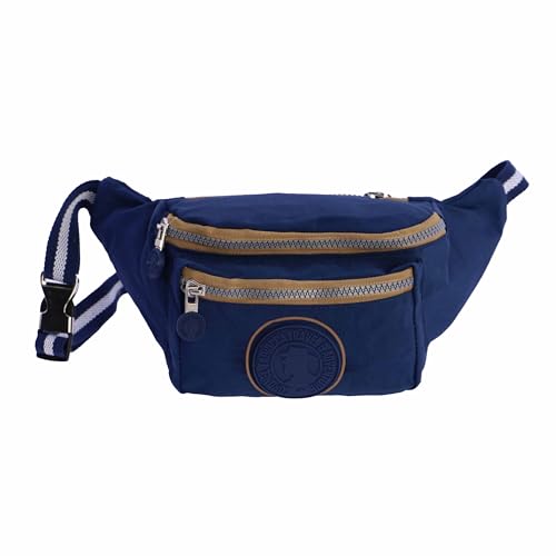 CORONEL TAPIOCCA Bauchtasche Mode Damen Wasserdicht Gürteltasche Outdoor Hüfttasche Damen Bauchtasche Gürteltasche Hüfttasche Alda, Blau von Coronel Tapiocca