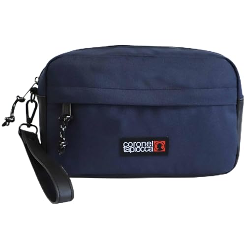 Coronel Tapiocca Handgelenk Herren Handgelenktasche Dokumententasche Herrentasche Handgelenktasche Herrenhandtasche Herren Tasche Peter Marineblau von Coronel Tapiocca