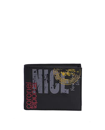 Coronel Tapiocca - Herren Geldbörse - Portemonnaie - Schwarz - RFID-Schutz - Leder - 11 x 1,5 x 8,5 cm Coronel Tapiocca - Herren Geldbörse - Portemonnaie - Schwarz - RFID-Schutz - Leder - 11 x 1,5 x 8,5 cm von Coronel Tapiocca