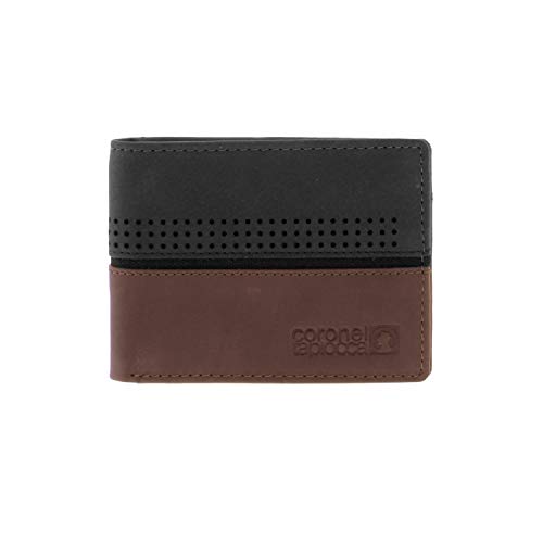 Coronel Tapiocca Wallet Portemonnaie Albino Portmonee Herren-Geldbörse Herren Braun, 7,3 x 9,5 von Coronel Tapiocca