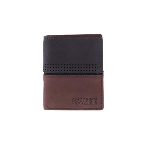 Coronel Tapiocca Wallet Portemonnaie Alejandro Portmonee Herren-Geldbörse Herren Braun, 10,5 x 8 von Coronel Tapiocca