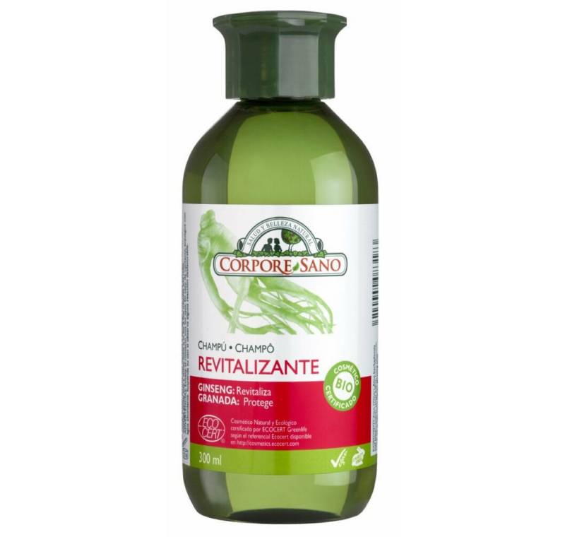 Corpore Sano Haarshampoo Corpore Champu Revitalizante Ginseng y Granada 300ml Bio von Corpore Sano