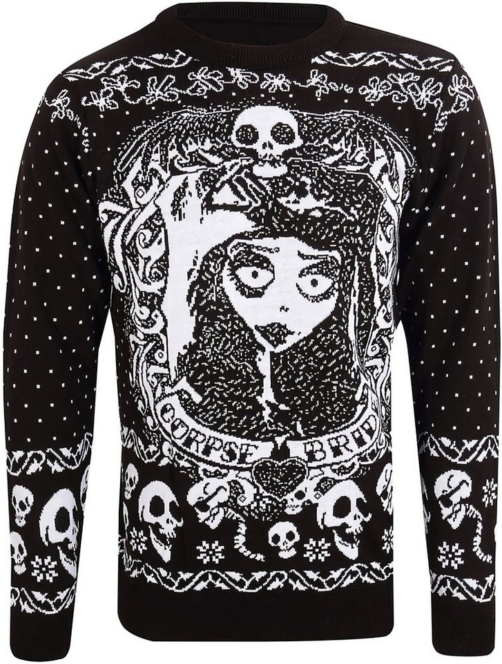 Corpse Bride Rundhalspullover Skulls Jumper von Corpse Bride