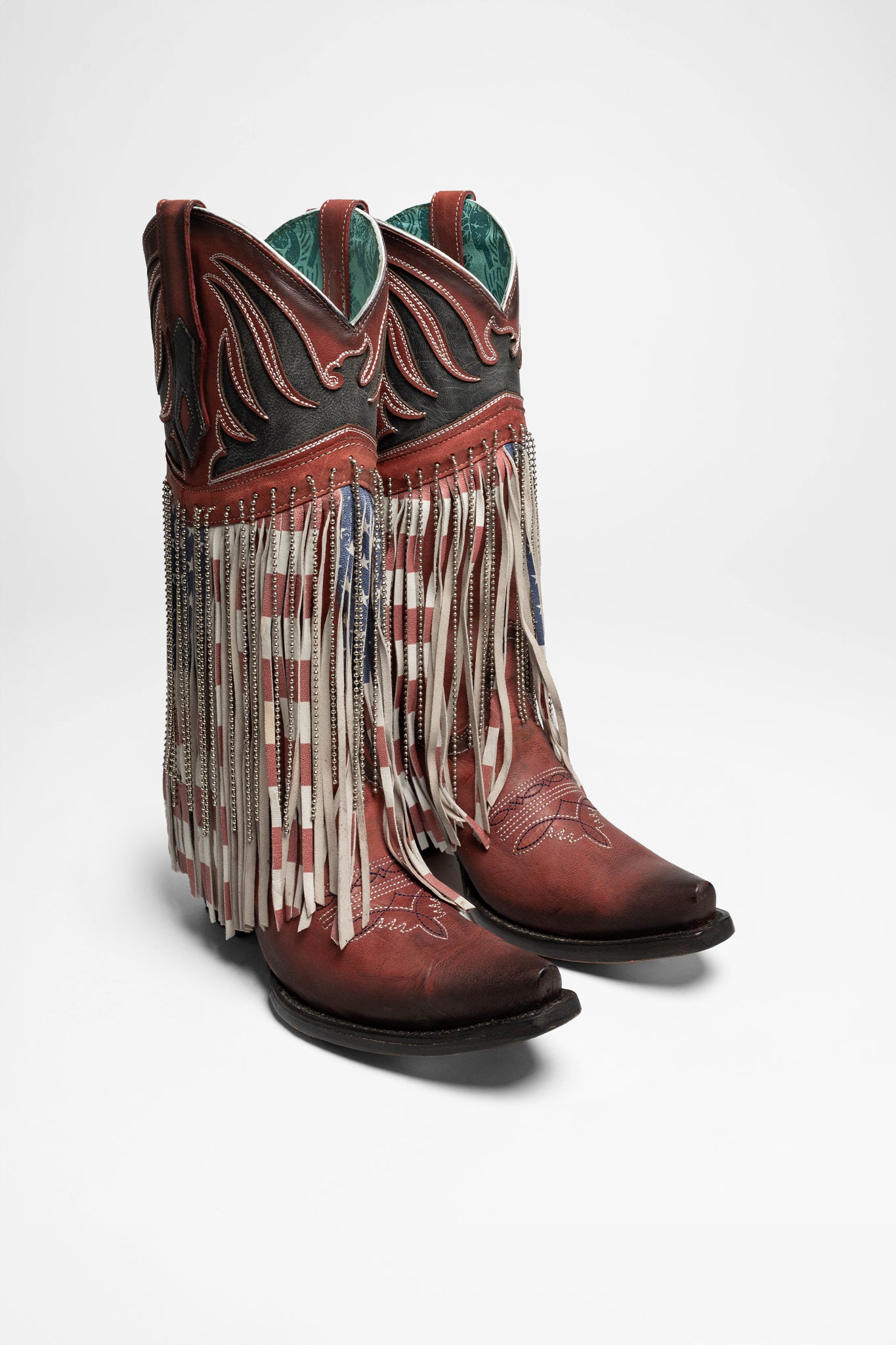 Corral Boots C4015 Damen Rot Blau von Corral Boots