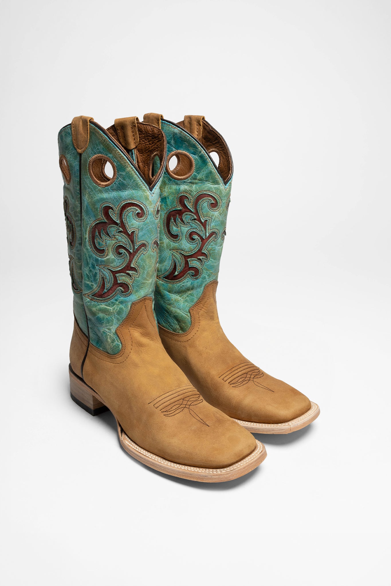 Corral Boots L5910 Damen Braun Türkis von Corral Boots