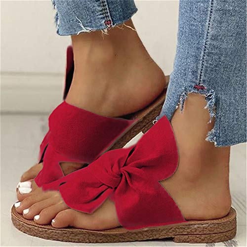 Corrective sandals Sandalen Damen Plateau Espadrille Geschlossener Zehsandalen Summer Große Bequeme Strandschuhe Mit Bogen Damen Flache Leder Sommerschuhe,Rot,37 Corrective sandals Sandalen Damen Plateau Espadrille Geschlossener Zehsandalen Summer Große Bequeme Strandschuhe Mit Bogen Damen Flache Leder Sommerschuhe,Rot,37 von Corrective sandals
