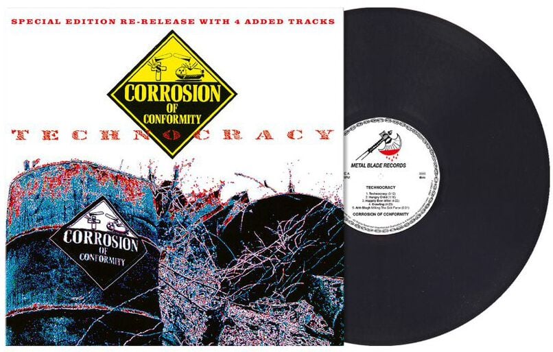 Technocracy von Corrosion Of Conformity - LP (Coloured, Limited Edition, Re-Release, Standard) von Corrosion Of Conformity