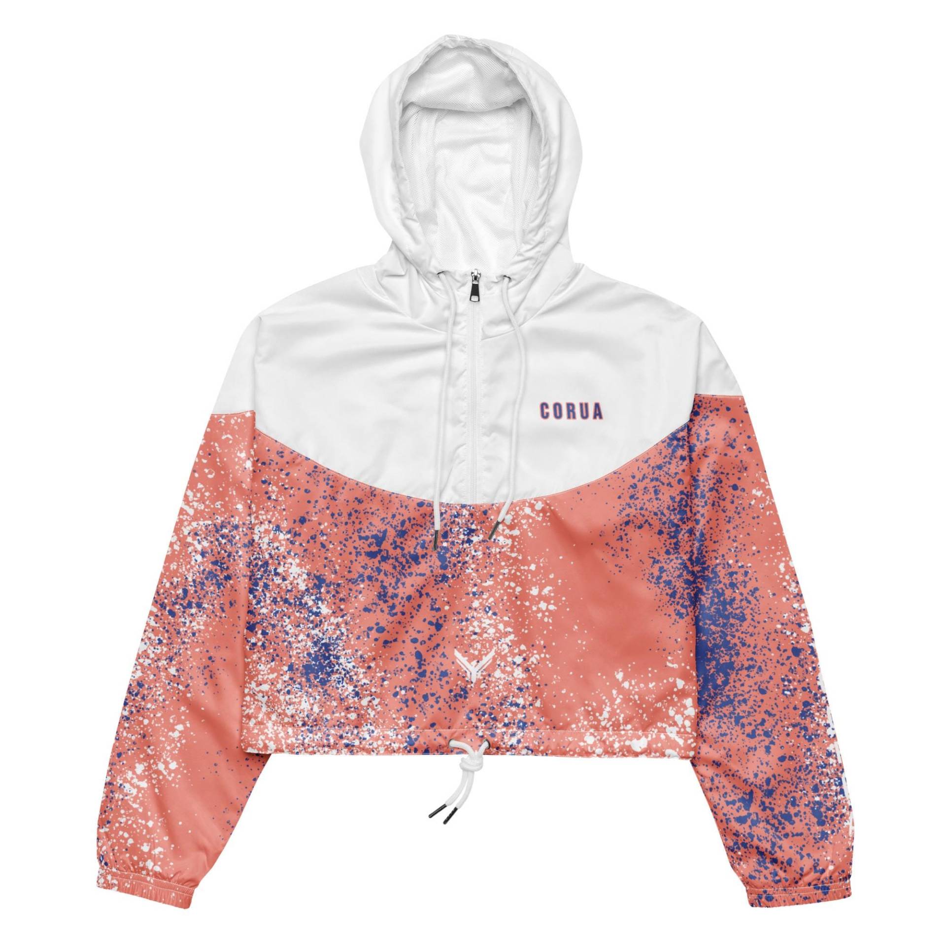 Stylish Women's Cropped Windbreaker - Lightweight, Sporty & Street-Ready von Corua
