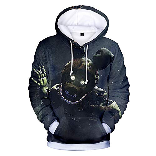 Cos-Animefly Horrorbär Cosplay Hoodies Unisex Cosplay Sweatshirt Kostüm Jacke Mantel Herren Damen Jungen Mädchen Pullover Hoodies von Cos-Animefly