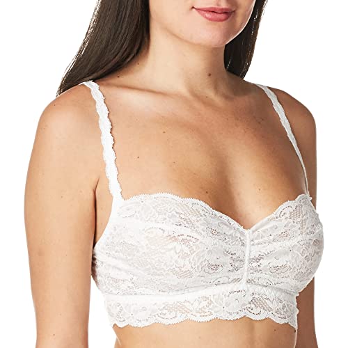 Cosabella Damen BH, Never Say Never Sweetie Soft Bra Spitze, Gr. X-Large (Herstellergröße: X-Large), Weiß (White) von Cosabella