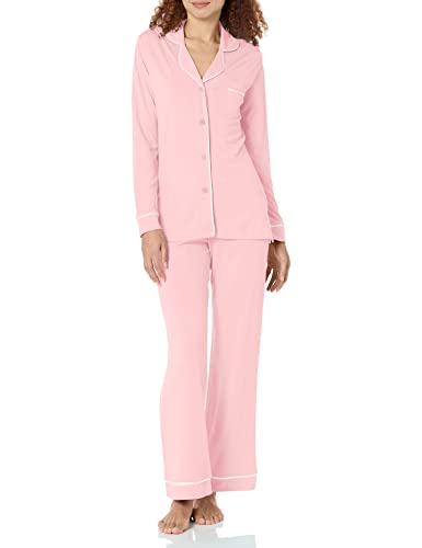 Cosabella Damen Bella Pyjama-Set mit langärmeligem Oberteil und Hose Pyjamaset, Jaipur Pink/Jaipur Pink, XL von Cosabella