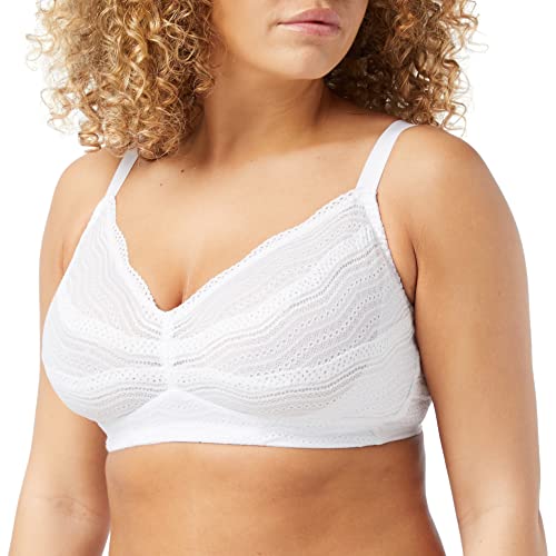 Cosabella Damen Dolce Curvy Bralette BH - Weiß (White) - Small von Cosabella