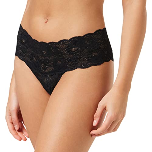 Cosabella Damen NSN Comfie Cutie Thong Tangahöschen - Schwarz (Black) - Large/X-Large von Cosabella