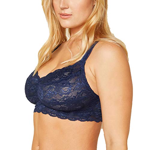 Cosabella Damen NSN Curvy Soft Bra Sweetie BH - Blau (Navy Blue) - Large von Cosabella