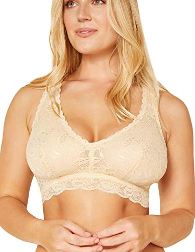 Cosabella Damen Never Say Nevertm Curvy Racie Racerback Bralette BH, Rose Poudré, XL von Cosabella