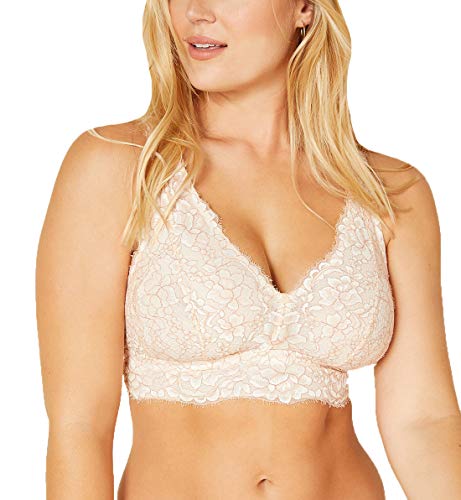 Cosabella Damen PRET Curvy Long Bralet BH, Moon Iv/Mandorla, X-Large von Cosabella