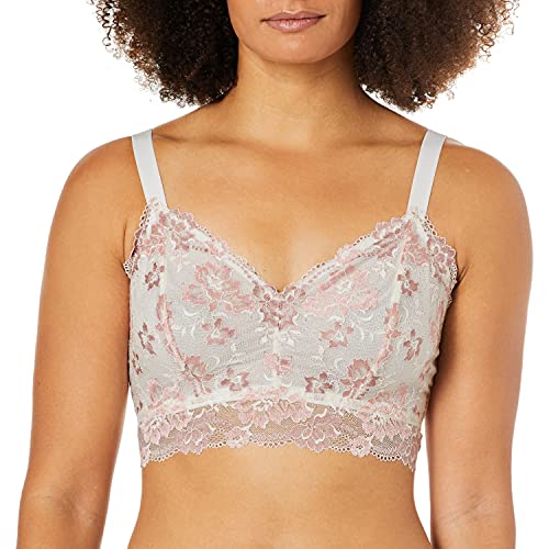 Cosabella Damen Savona Curvy Longline Bralet BH, Mandorla/Moon Ivy, Medium von Cosabella